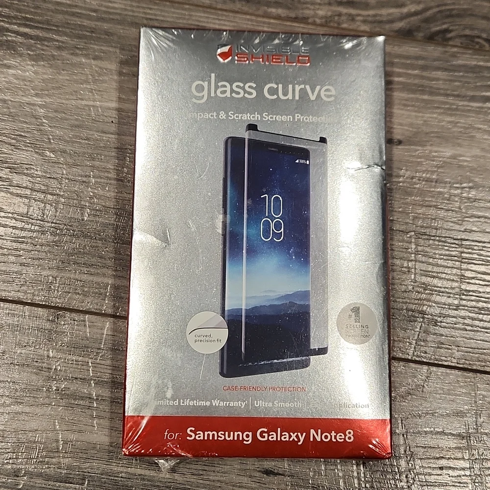 NWT Invisible Shield Glass Curve Screen protection for Samsung Galaxy Note 8